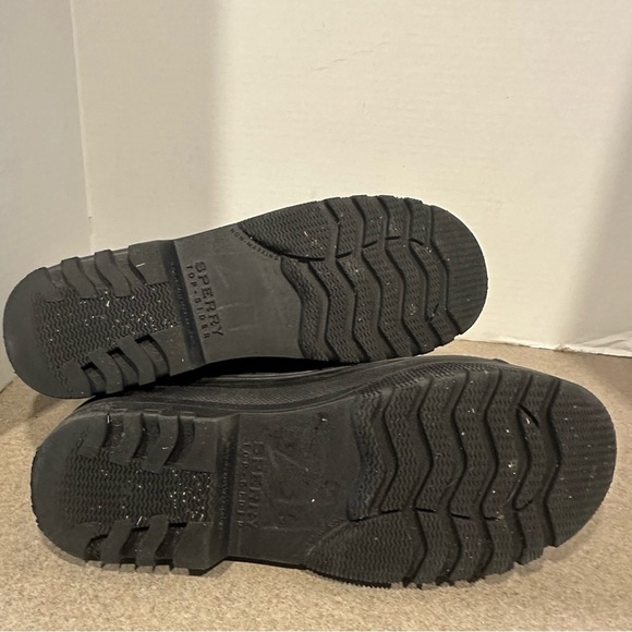 Sperry Women’s 6.5 Top-Sider Black Gosling Waterproof Quilted Duck Boots - Picture 9 of 10